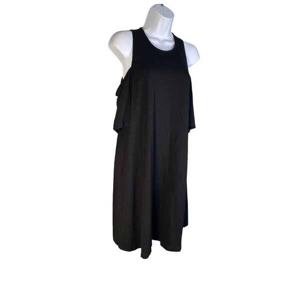 Cupcakes and Cashmere Womens Cold Shoulder‎ Dress Black Size Medium - Picture 3 of 9
